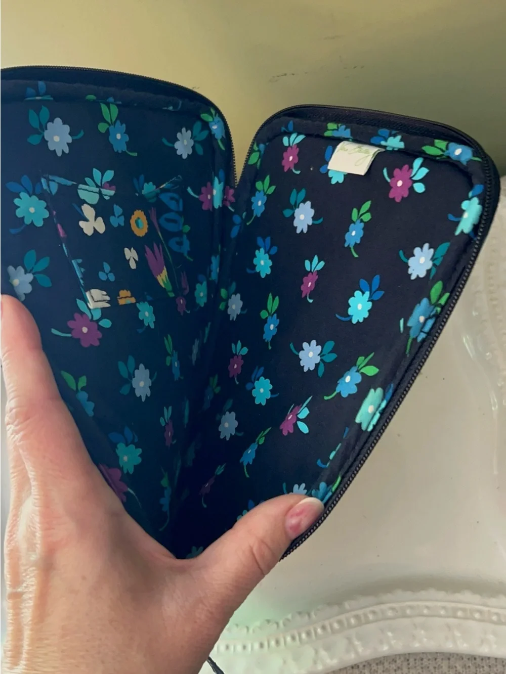 Vera Bradley Tech/Tablet Sleeve in Midnight Blues